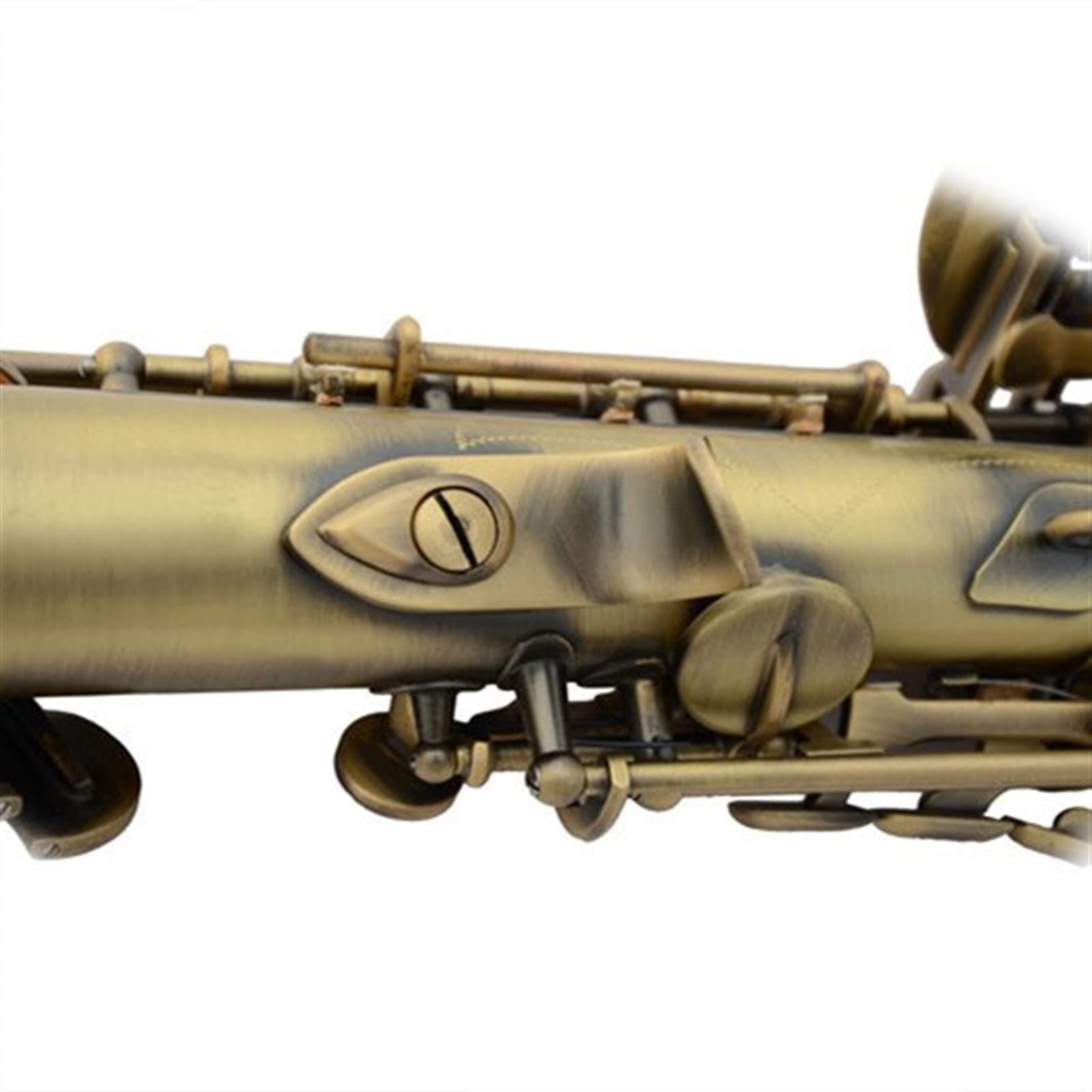 Saxophones Saxophone Professionnel Saxophone Bronze Saxophone Plat B avec Accessoires