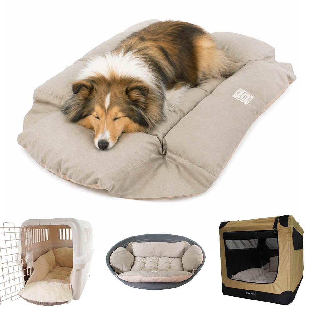 Amazon | Helen's Via マルチフィット クレートクッション 犬用ベッド