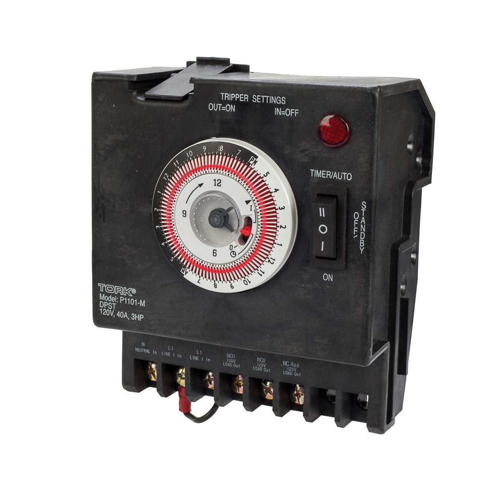 NSI Industries P1101-M P1100 Series 24 Hour Swimming Pool Time Switch Mechanism Only by "TORK a Brand of NSi Industries, LLC"-image-23