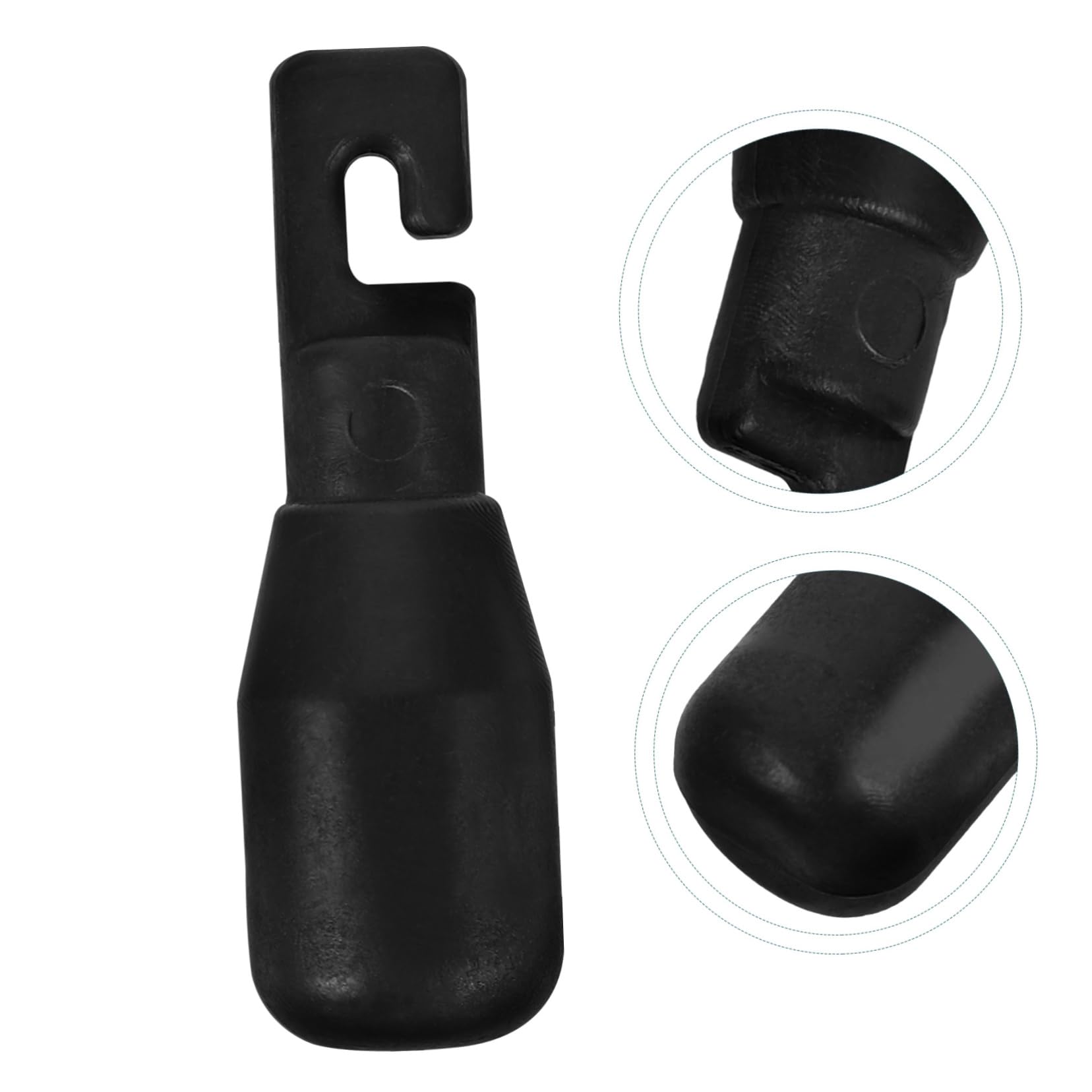 Didiseaon Replacement Crutch Pads Blind Cane Tip Sturdy Plastic Walking Stick Tip for Safe Walks