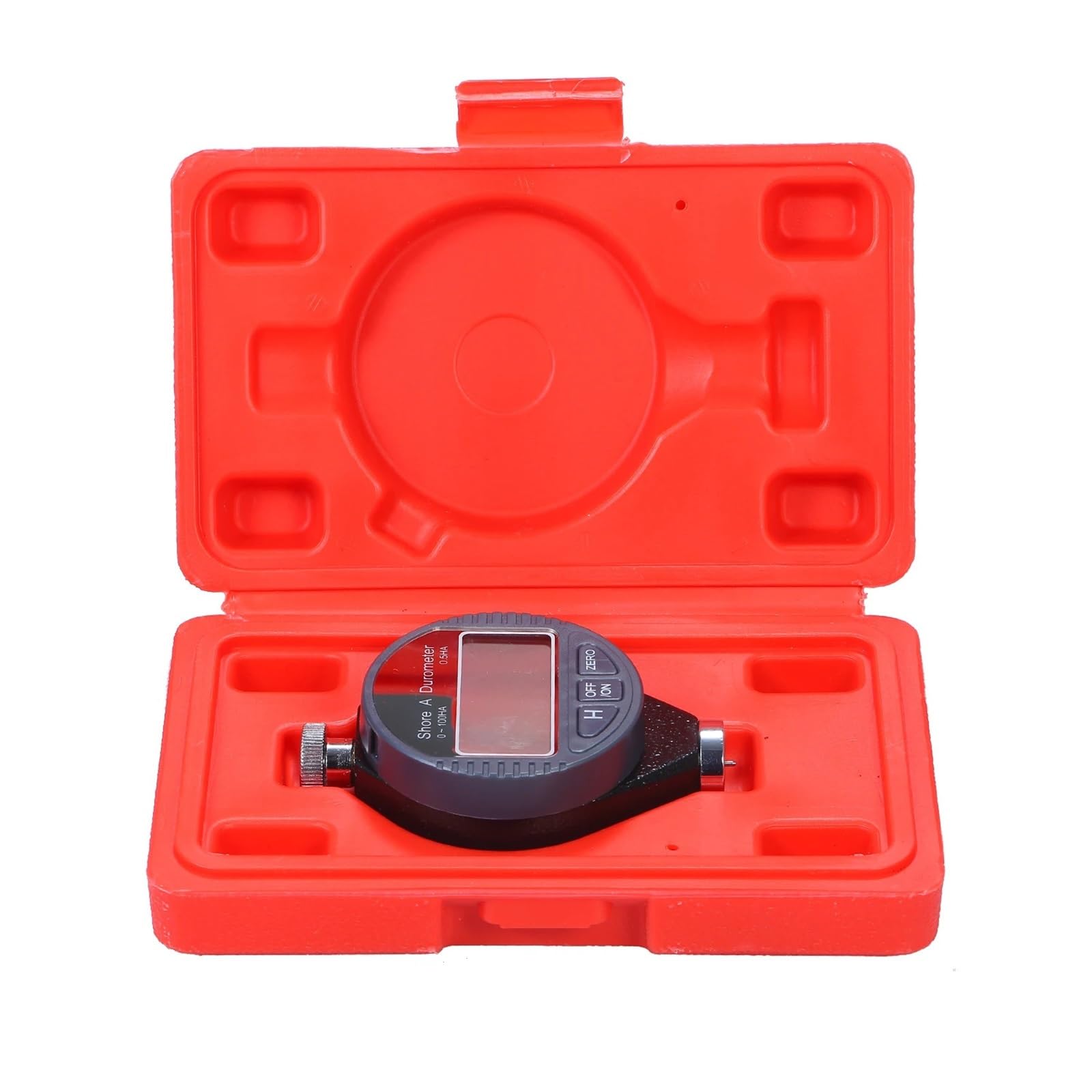 Durómetro Medidor de dureza Shore D de 0 a 100 HD con pantalla LCD grande, medidor de dureza digital, esclerómetro, e for neumáticos de caucho y pisos de plástico Durómetro(LX-D)