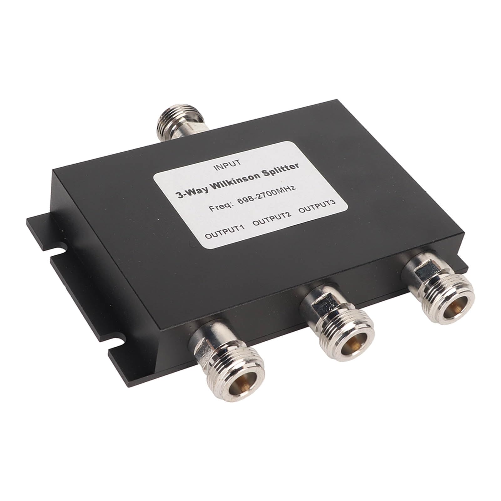 Divisore di Segnale TV a 3 Vie, Divisore di Potenza 698-2700 MHz | Sdoppiatore di potenza a 3 vie, connettori N femmina, 50 W, lega di alluminio, per amplificatore di segnale cellulare