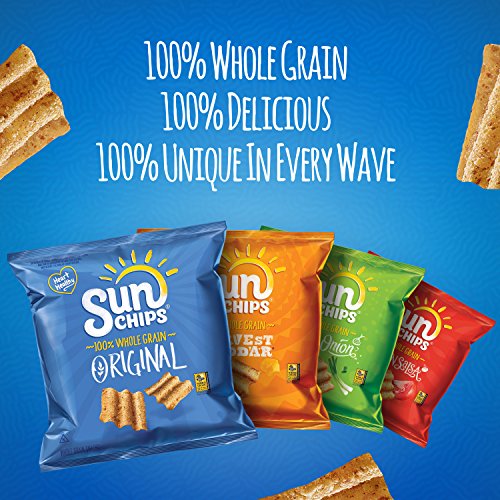 Sunchips Multigrain Snacks Variety Pack, 1.5 Ounce (Pack of 30)