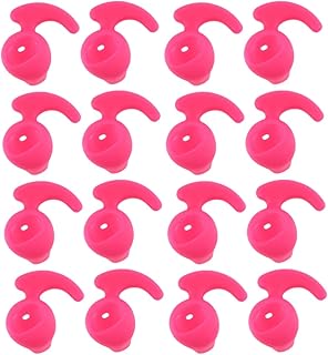 Toddmomy 20 Pairs Reusable Earplugs Ear Earplugs Ear Guages Ear Bud Soft Ear Tips Washable Ear Tips Earphone Case Protective Case S9 Accessories Pink - Toddmomy