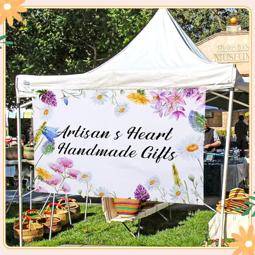 Image of Zonon Large Blank Banners And Signs Polyester Oxford Cloth Sublimation Banner To Decorate With Hanging Rope For Indoor Wall Outdoor Easy Hang Diy Signs For Business Office(White,4 x 3 Feet)