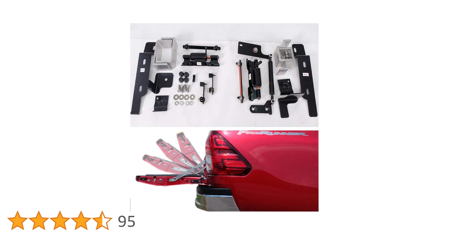 ハイラックス リアゲート リフトアシスト HILUX リアゲート テールゲート トヨタ純正 ハイラックス GUN125 前期 後期 X Z テールゲートアシスト