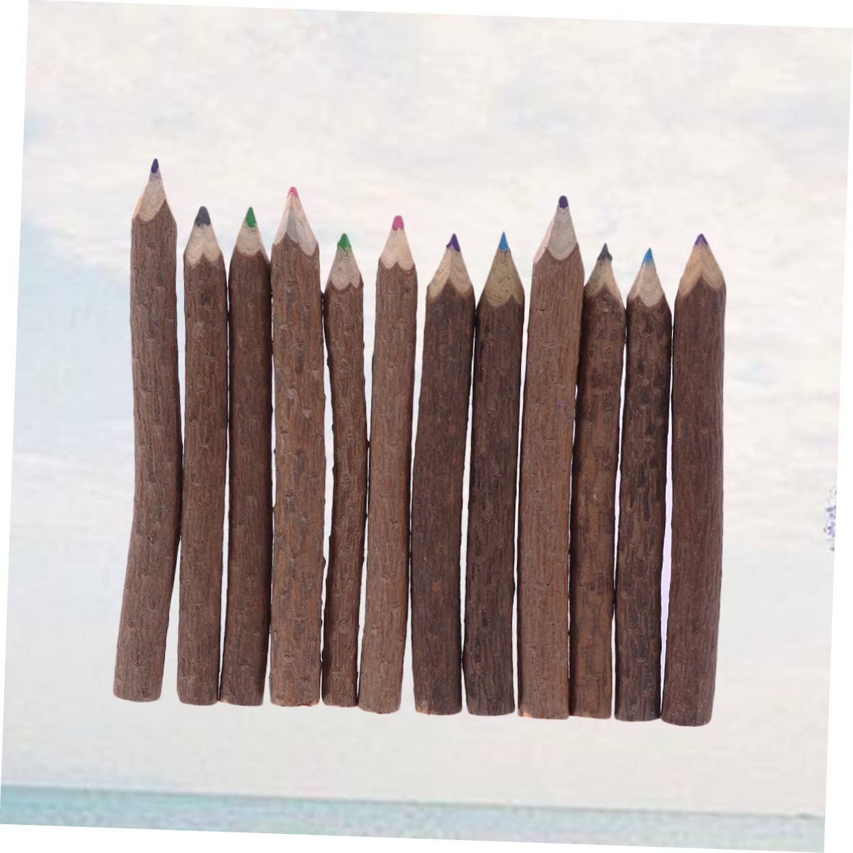 wooden pencil 木のおもちゃ鉛筆　おもちゃの鉛筆　6種✕4本　24本 wooden pencil 木のおもちゃ鉛筆 おもちゃの鉛筆 6種✕4本 24本
