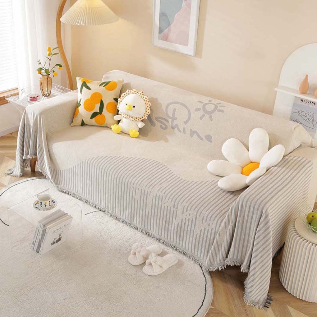 Amazon｜ソファカバー マルチカバー アイボリー かわいい おしゃれ