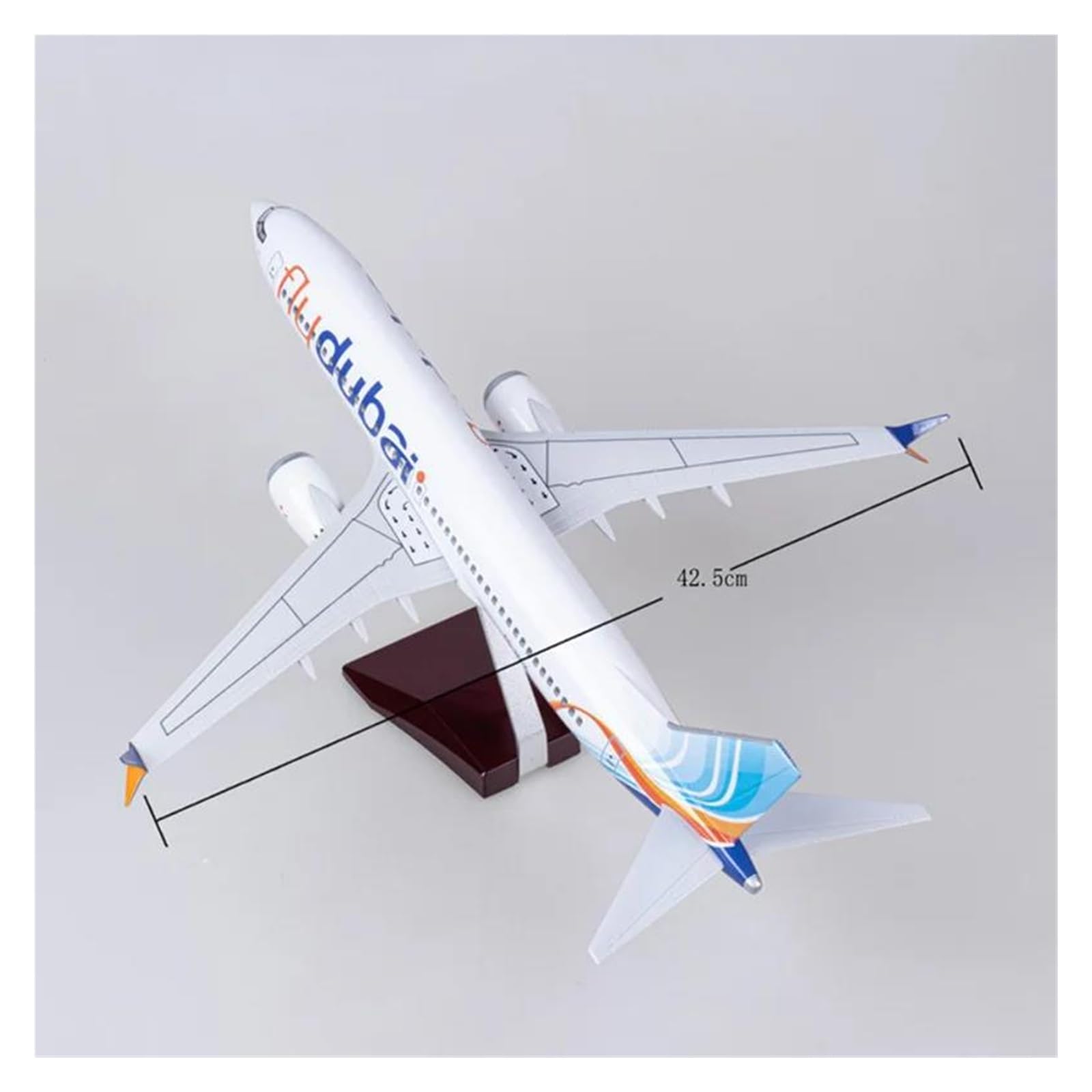1/85 flydubai Boeing 737 フライドバイ 航空機 飛行機 Amazon | 飛行機 模型 完成品 1:85 フライドバイ航空 B737 MAX 航空機