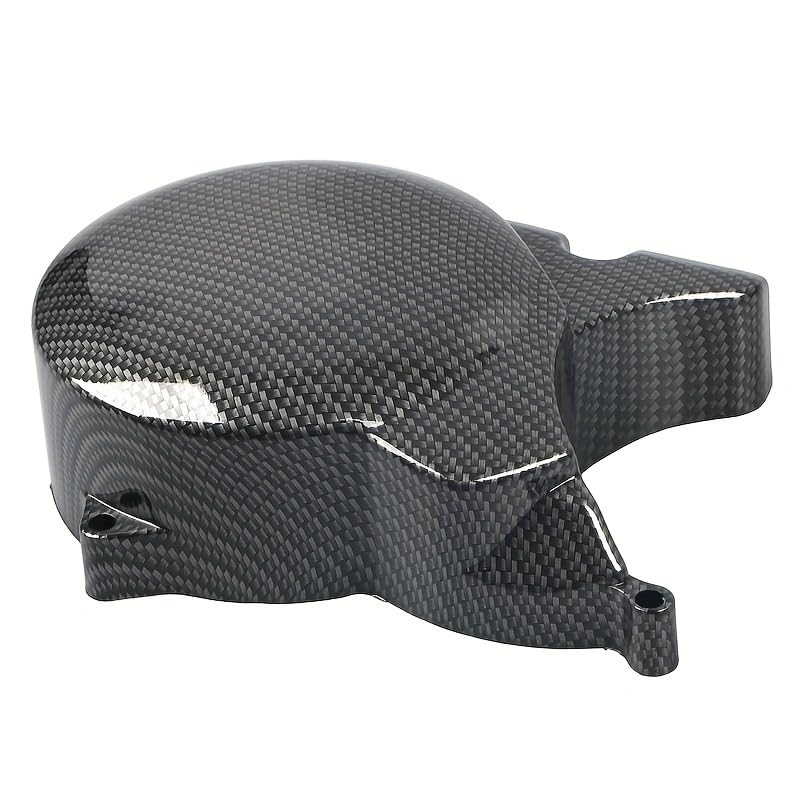Piastra di accensione dello statore della piastra copertura del carter motore fibra carbonio per moto da cross, pit bike e dirt, protezione dell'involucro 110 125CC