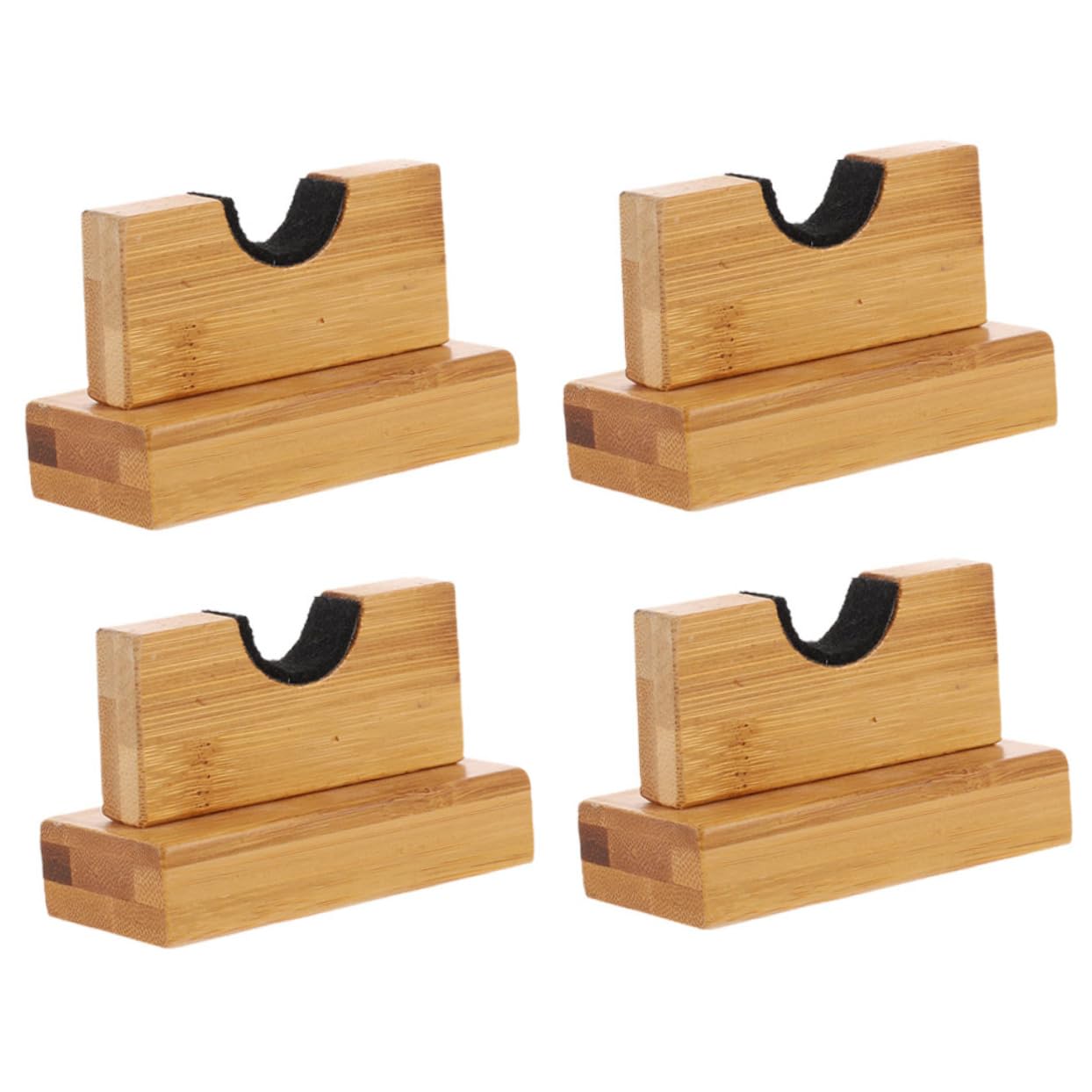 Mipcase Baseball Bat Stand Holder Display Rack Sturdy Wooden Bat Organizer for Bat Storage Display