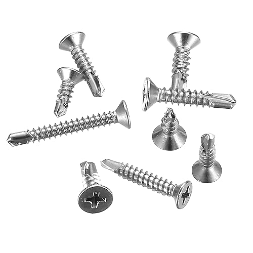 Miniatura 3 de 330 tornillos autoperforantes de cabeza Phillips de acero inoxidable, tornillos autorroscantes de cabeza plana, kit surtido de tornillos Tek de