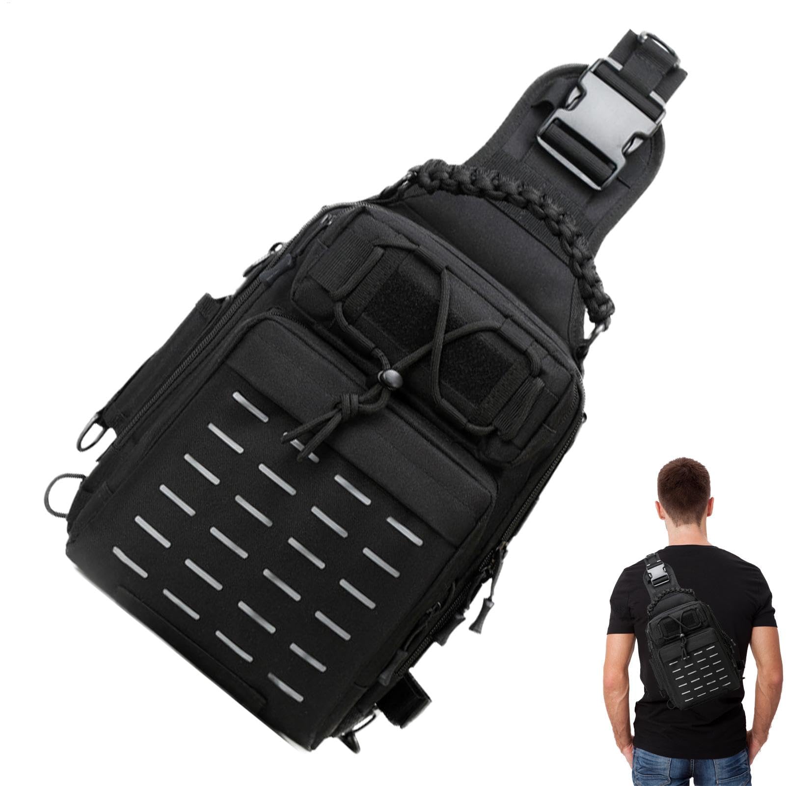 Zaino Pesca Impermeabile Borsa Porta Canne | Zaino Da Pesca Con Chiusura A Cerniera Porta Canna, Da Pescatore, Contenitore Per Attrezzatura, Zaino Pescatore