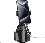 APPS2Car Universal Car Cup Phone Holder | Quick Extension Long Arm | 360° Swivel | Adjustable for iPhone, Samsung, Google, and All Smartphones | Stable & No Shake Design