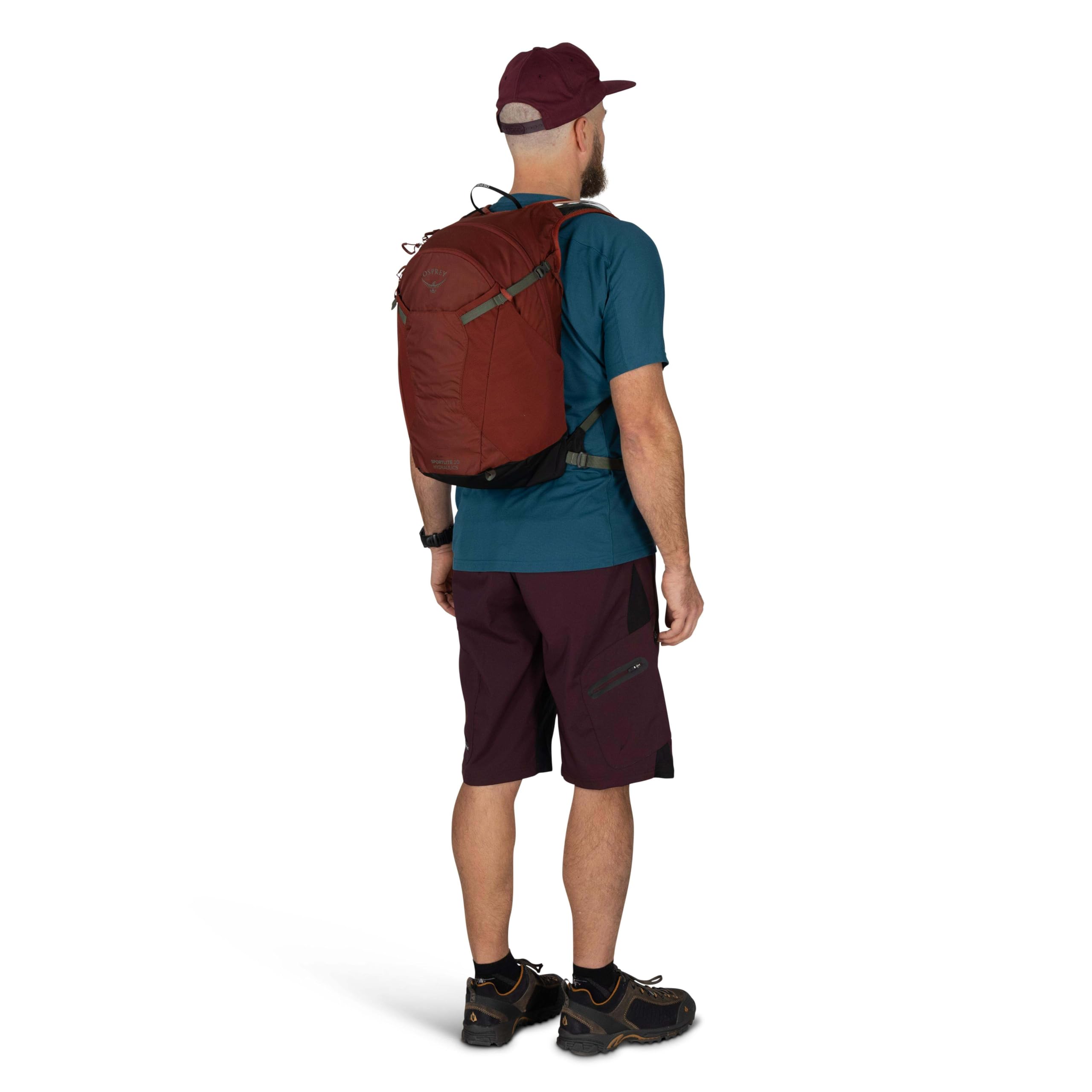 Osprey Sportlite plecak turystyczny unisex 20 l, ze zbiornikiem hydraulicznym, zielony liść sosny