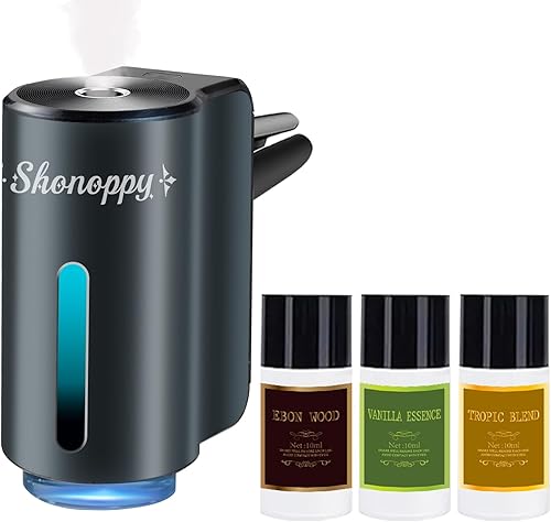 Miniatura 8 de Ambientador inteligente para coche, difusor de aroma para automóvil, ambientador automático con 6 piezas de aceite de aromaterapia de colonia