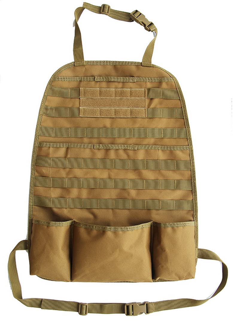 Tactical Scorpion Gear MOLLE Vehicle Panel Universal Fit Car Seat Tactical Organizer Cover Protector - Selection Choices