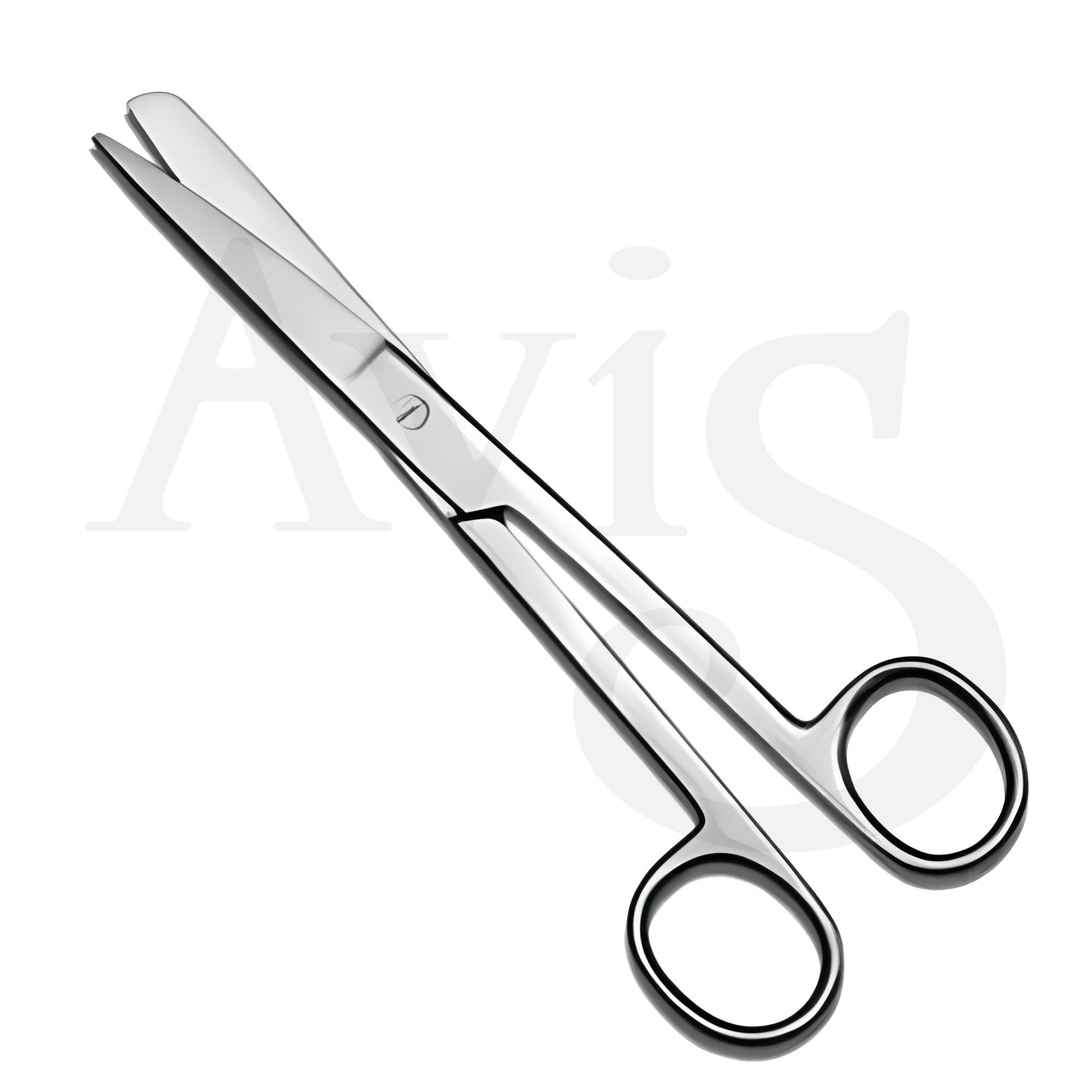 AVIS Dressing Surgical Scissors Straight - Premium Stainless Steel Grade 410 Medical Shears with Blunt/Blunt Tips for Cutting Dressings, Sutures, and Bandages in Medical Procedures (6"ST) - Image 2 thumbnail