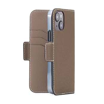 【超美品】BONAVENTURA iPhoneケース(エトープ) 上質なレザーのiPhoneケース / スマホケース – イタリア(ミラノ