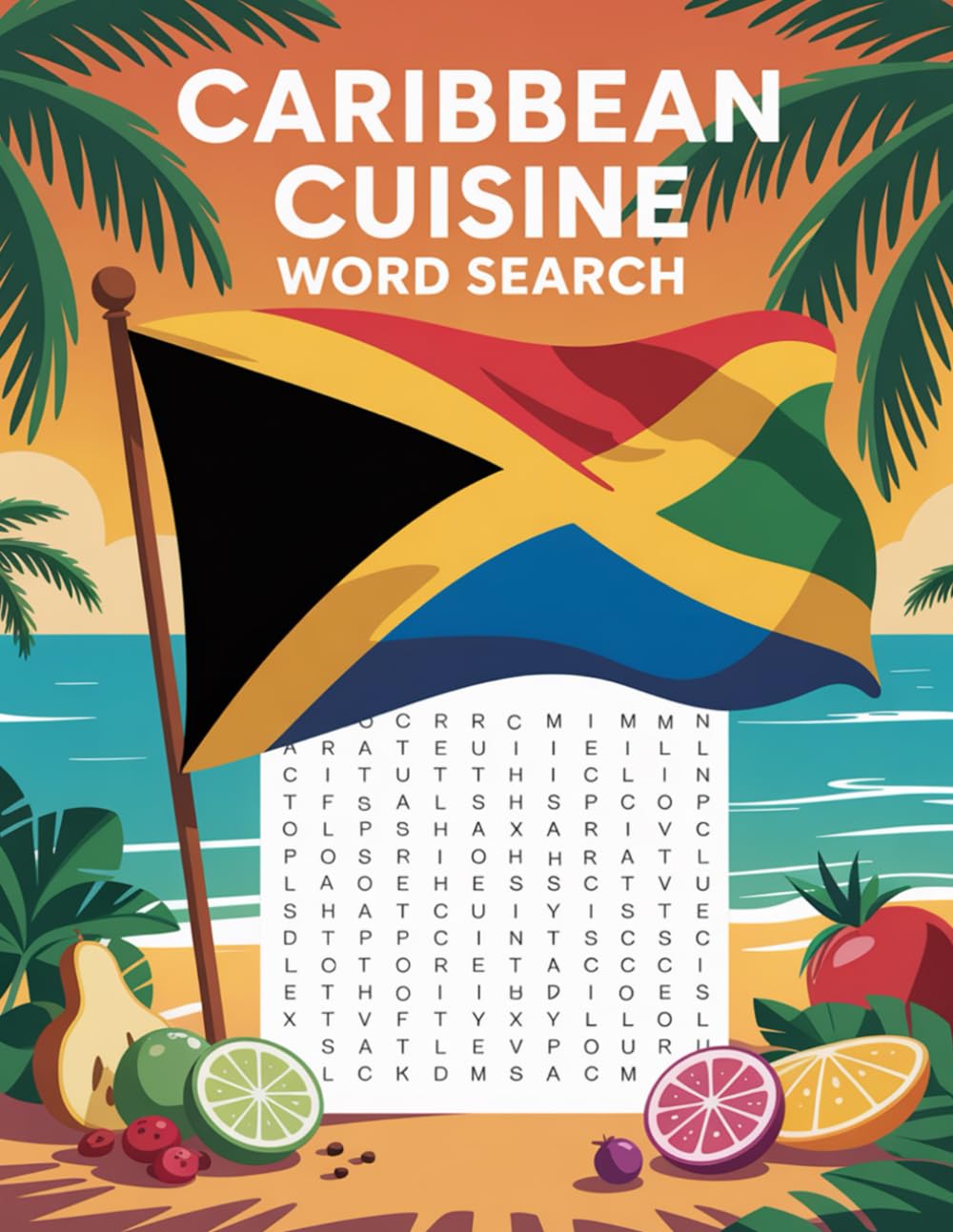 World Flavors: Caribbean Cuisine Word Search — Dishes, Ingredients & Traditions: Large Print (World Flavors: A Global Cuisine Word Search Series)