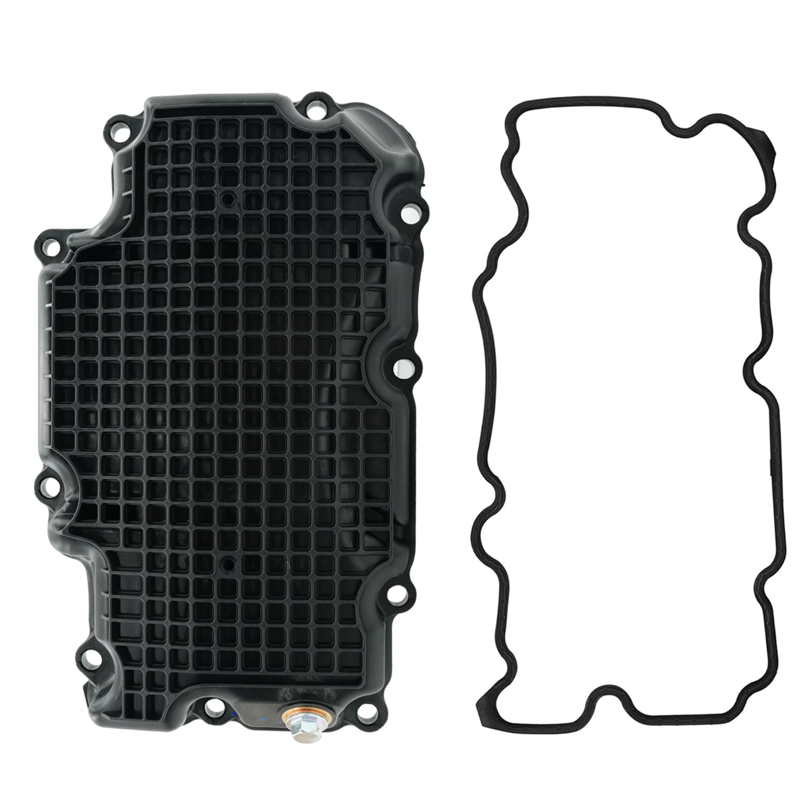 Photo 1 of Engine Oil Pan Compatible with INFINITI Q50 2016-2022, Q60 2017-2022 3.0L V6 Replace# 11110-5CA2A 111105CA2A 11110-5CA1A 111105CA1A