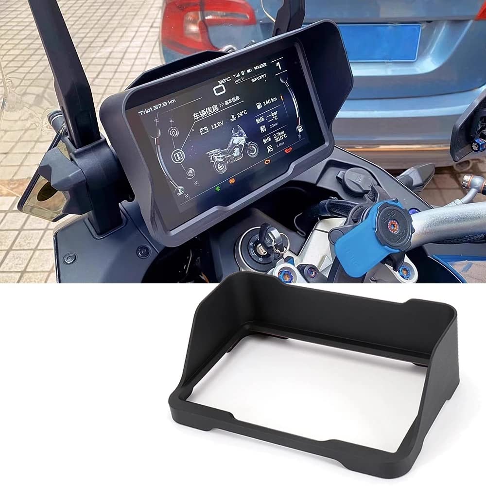 ChaoouyueNew Motorcycle Accessories Instrument Fence Visor Protective Cover Black for CFMOTO 800 MT 800MT 800mt Instrument Cover 2021 2022