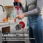 BISSELL CleanView Compact Upright Vacuum Cleaner, Scatter-Free Technology for Hard Floors, Powerful Suction, Lightweight Under 8 lbs, Easy Empty Dirt Container, Red, 3508B