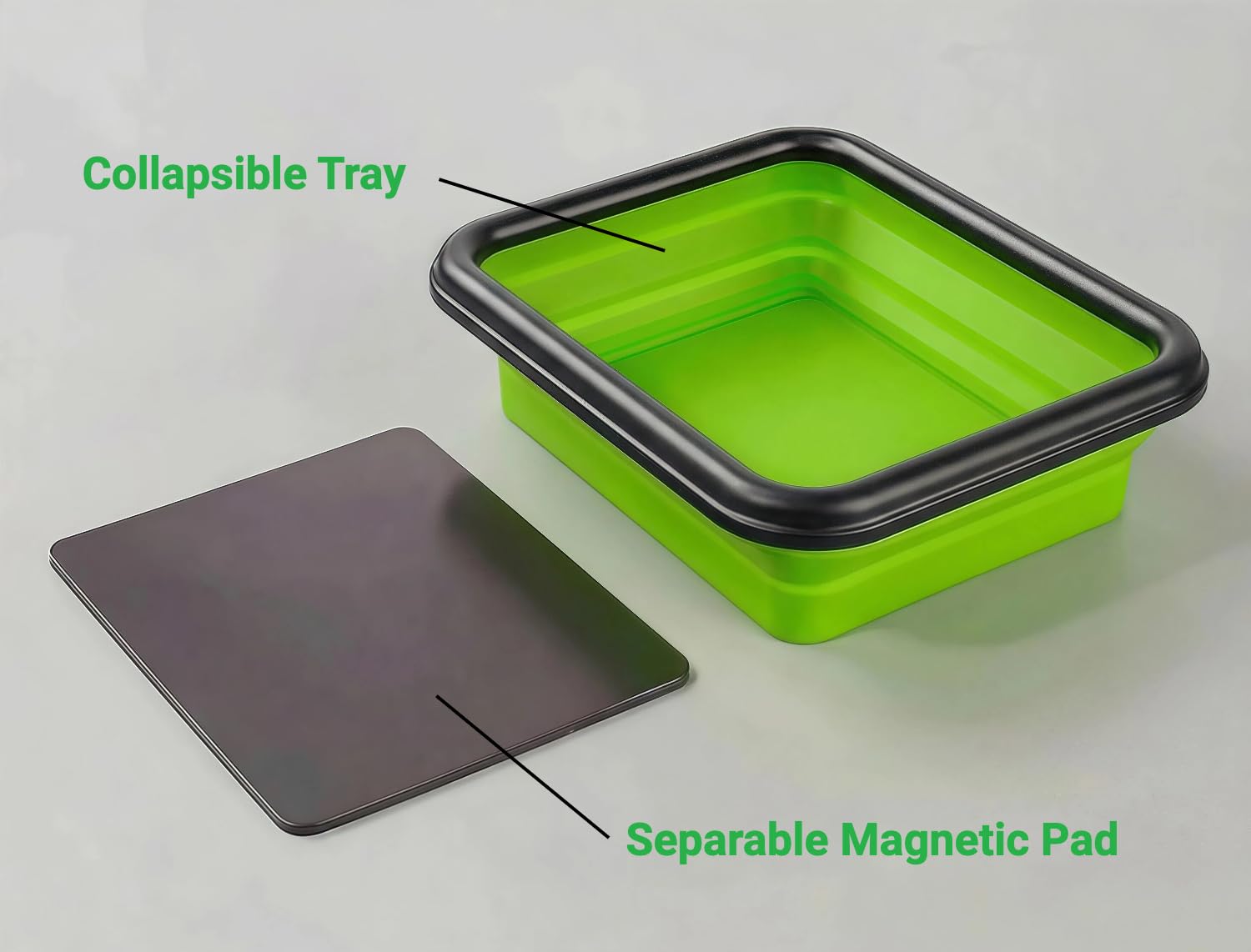 Magnetic Parts Trays - Organize Small Hardware -3 Magnetic Parts Trays - Organize Small Hardware -3
