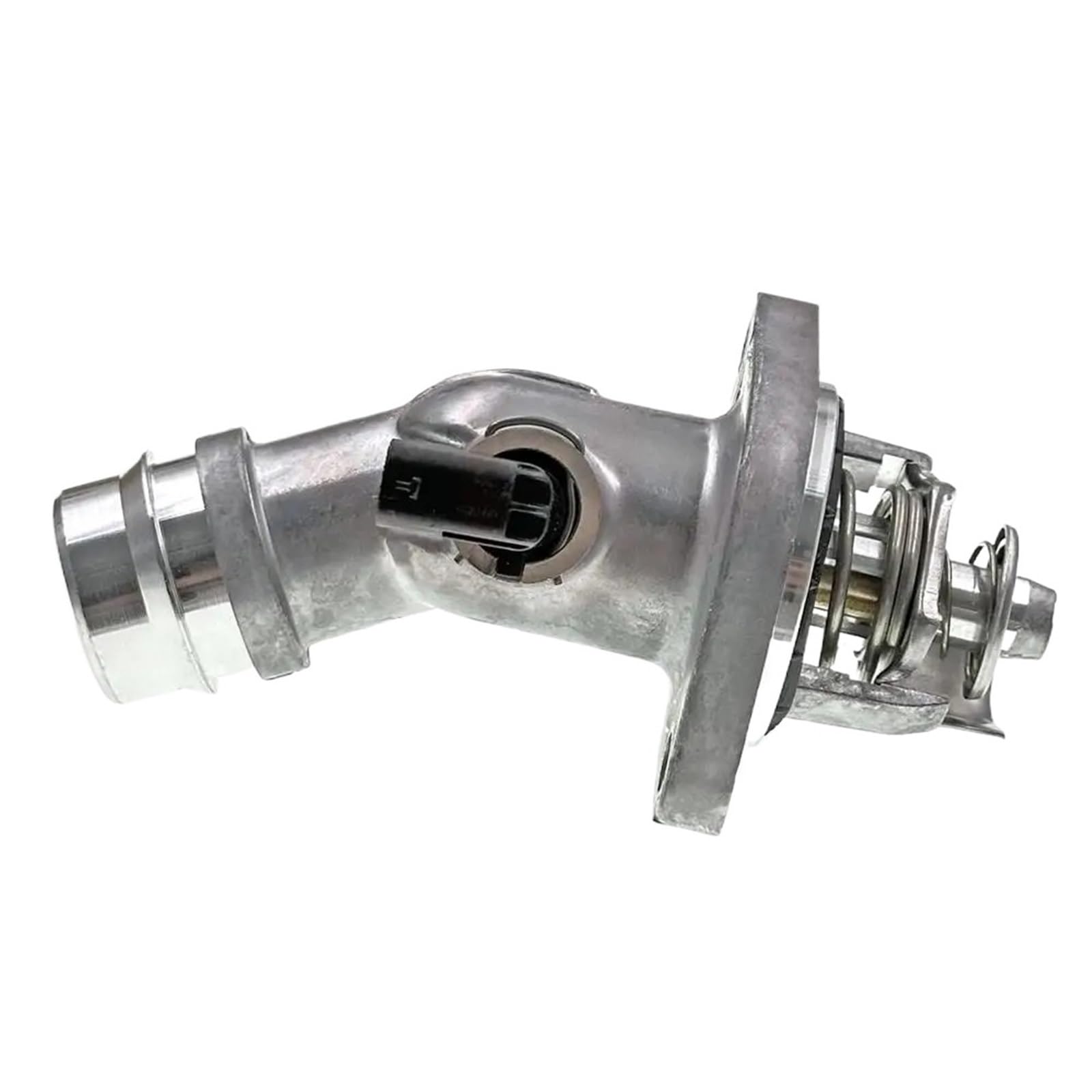 Engine Coolant Thermostat Assembly Housing 25500-2E085 / 255002E085 Fit For Hyundai Kona Elantra Veloster Fit For Kia Soul Seltos 2.0L Engine Coolant Thermostat
