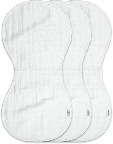 3 almohadillas de muselina para eructos Green Sprouts Brights Organic talla Ăşnica Blanco White Set Aqua, Aqua Fox., Blue, Azul Lechuza, Gris 3 almohadillas de muselina para eructos Green Sprouts Brights Organic talla Ăşnica Blanco White Set Aqua, Aqua Fox., Blue, Azul Lechuza, Gris