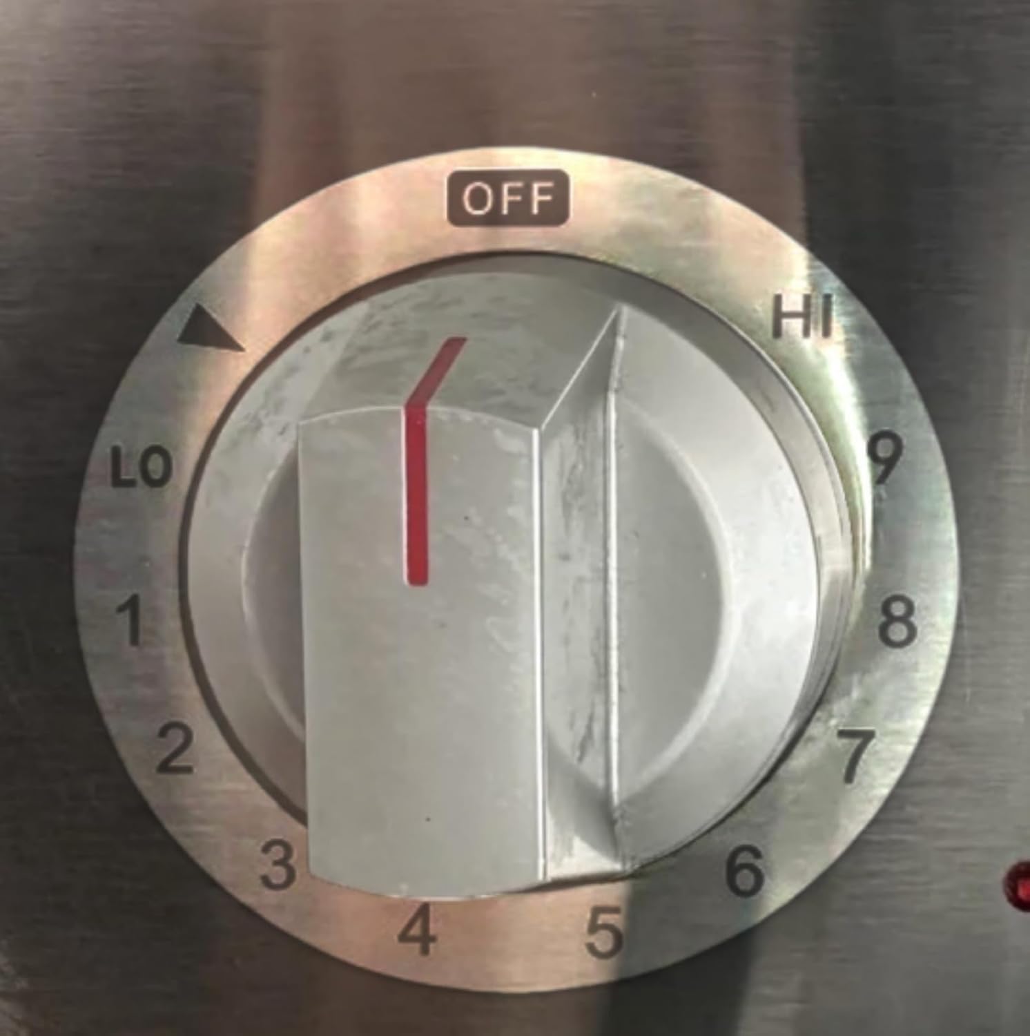 Stove Dials Stickers, Stovetop Knob Symbols Decals for Replacement, Adhesive Stickers for Top Burner Control Dial, Range Oven, Gas Stove Knob Burner Identification, Black Symbols on Silver Background