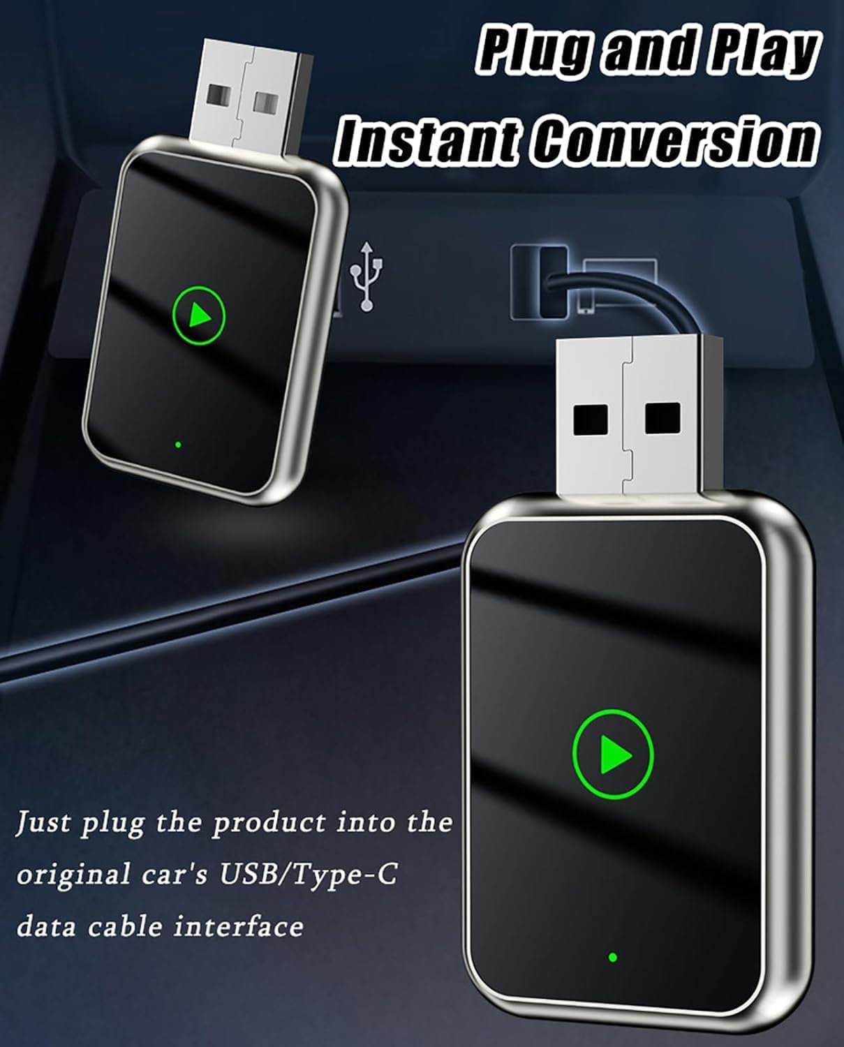 CarPlay adapter bezprzewodowy do Maserati Ghibli 2017-2024