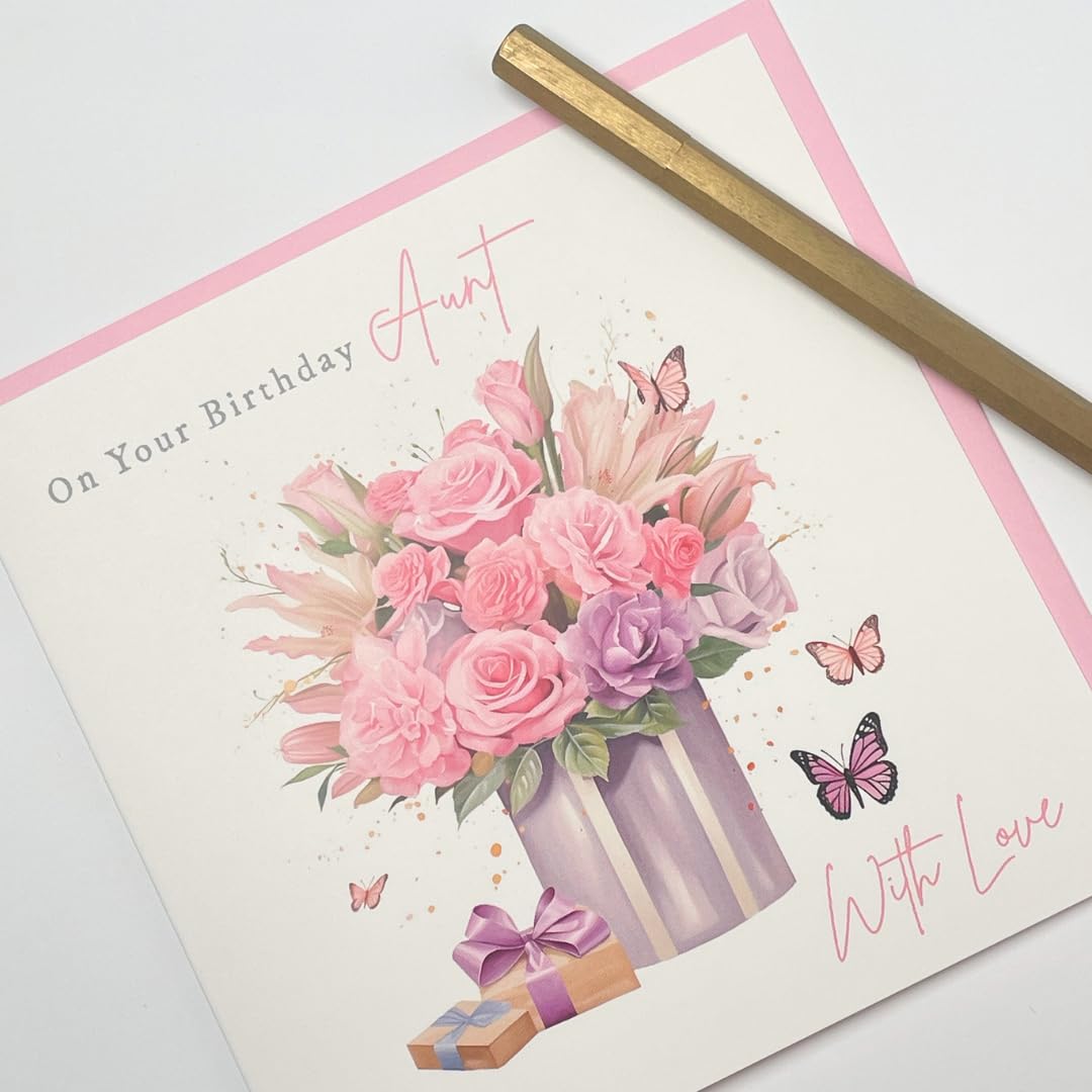 Old English Co. Special Friend 60th Birthday Card For Her - Age 60 Years Old Gifts For Her Dark Flower Bunch And Butterfly Artwork Birthday Card Cute Happy Birthday Greeting Cards For Women