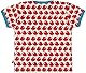Loud + Proud Unisex - Baby T-Shirts Tierdruck 204, Rot (tomato), 86/92