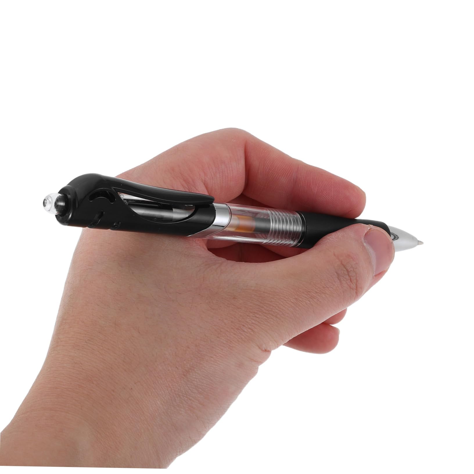 Operitacx Penna Gel Nera 0, 5mm 50 Pezzi, in Plastica, Scrittura Fluida | Presa Comoda, Asciugatura Rapida, per Firme e Ufficio, Festa Scuola Decor