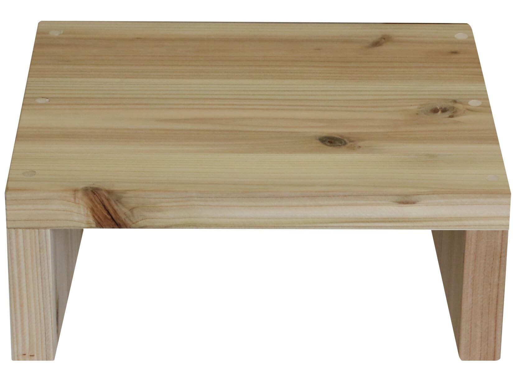 Amazon｜WOODPRO コの字 ラック 幅27cm 高さ13cm 奥行30cm 無塗装 国産