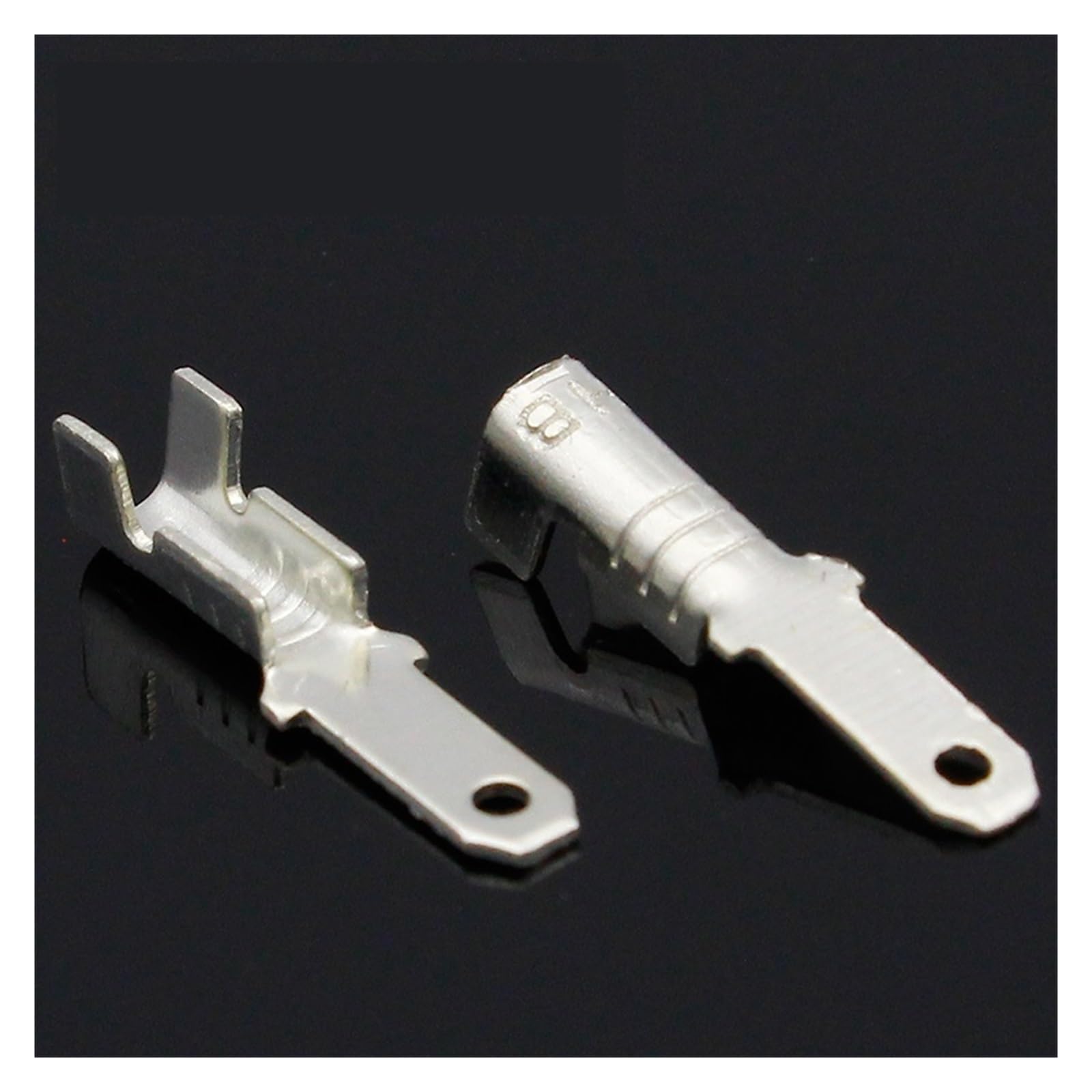 ZDVHOMCB 100pcs, 2.8mm Crimp Terminal Male Spade Connector