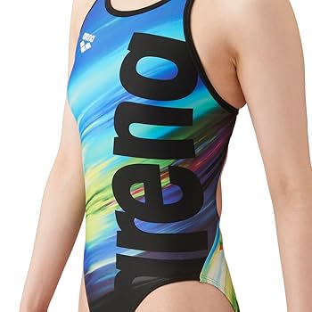 【新品未使用】arena SAR-4111W レディース 水着 Lサイズ ブルー アリーナ ARENA 水泳水着 レディース スーパーストリーナ