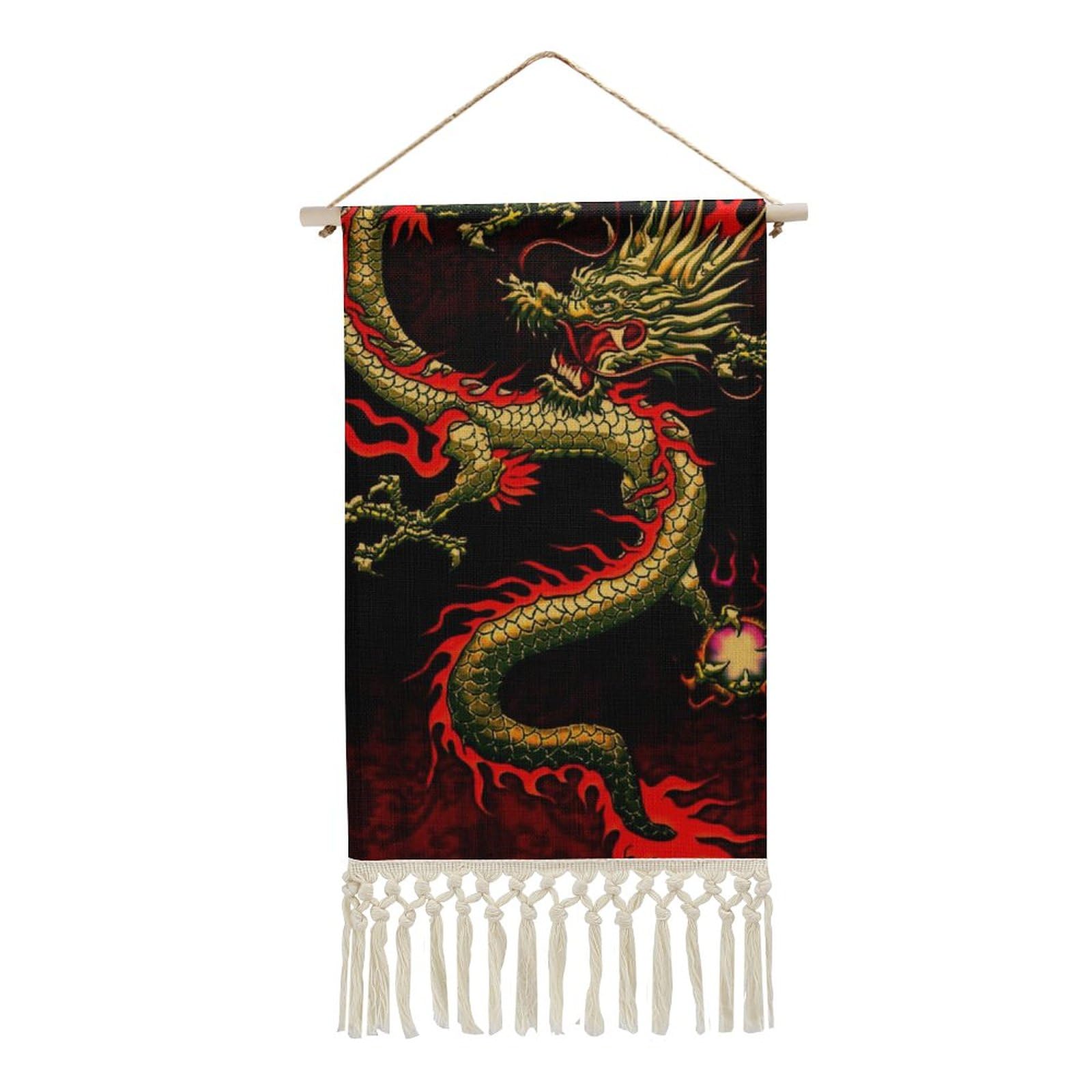 ドラゴン掛軸 美術品 ドラゴン掛軸 美術品