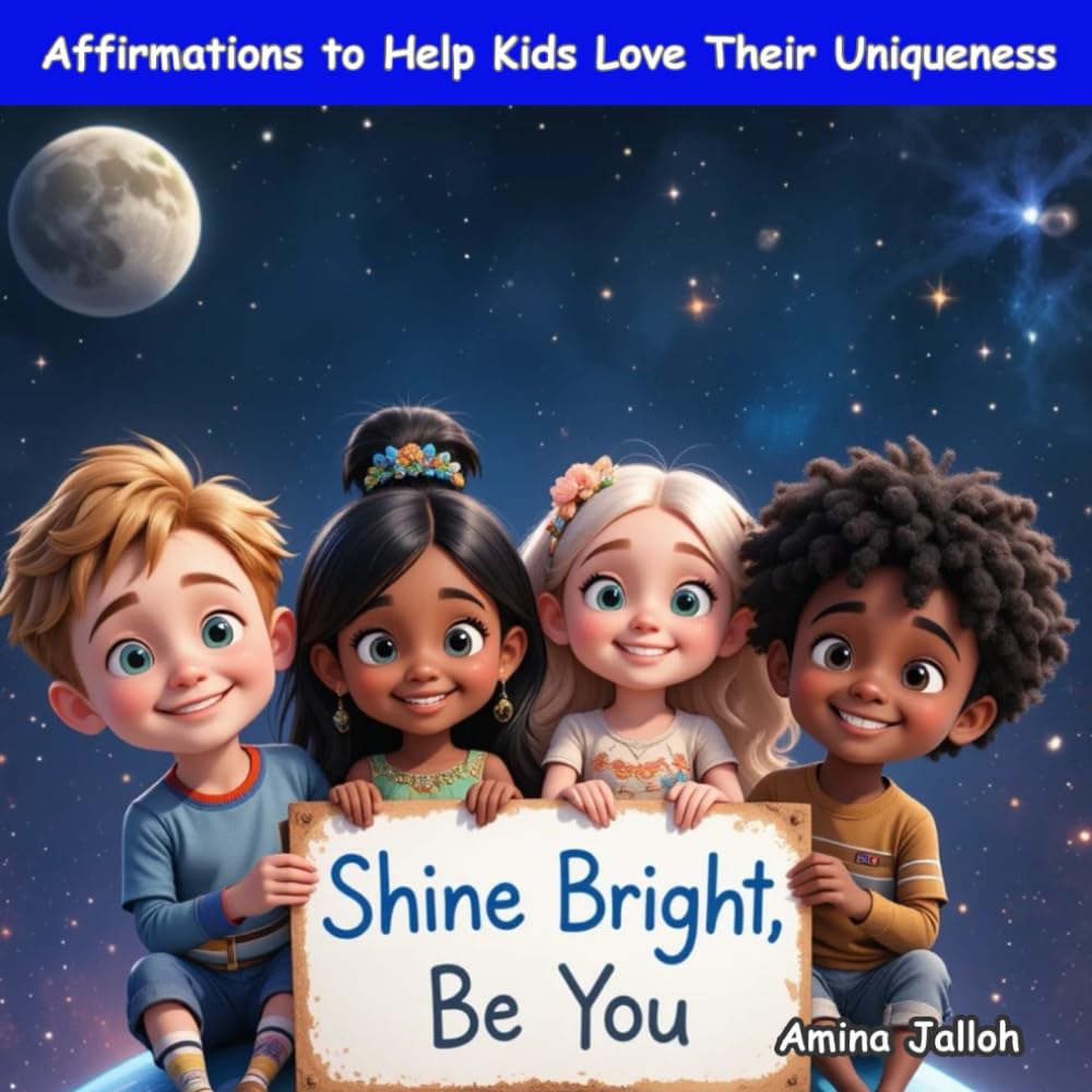 Shine Bright, Be You: Affirmations to Help Kids Love Their Uniqueness (Positive Affirmations for Kids Books Series)