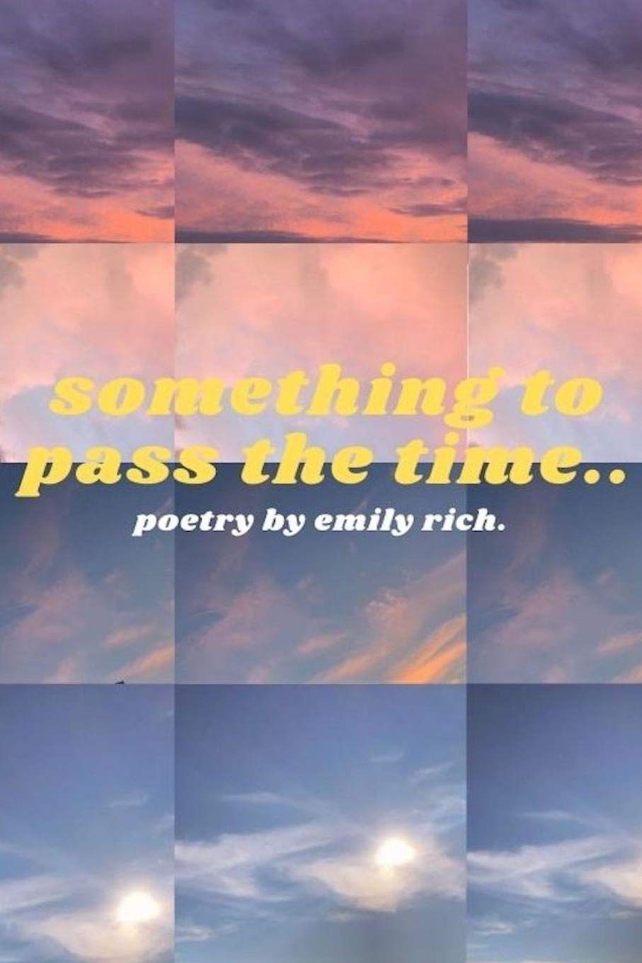 something to pass the time..