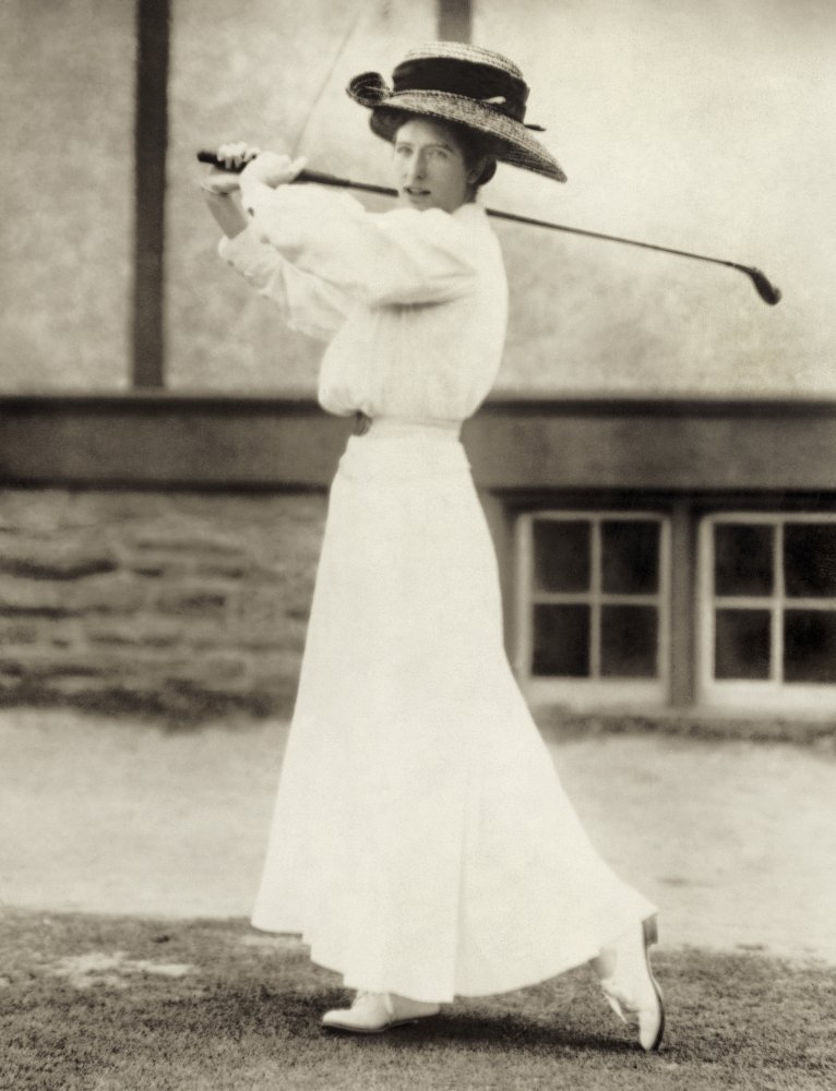 Golfer 1908 Ngolfer Katharine Harley At The Chevy Chase Golf Club In Maryland Photograph 1908 Poster Print by (24 x 36)
