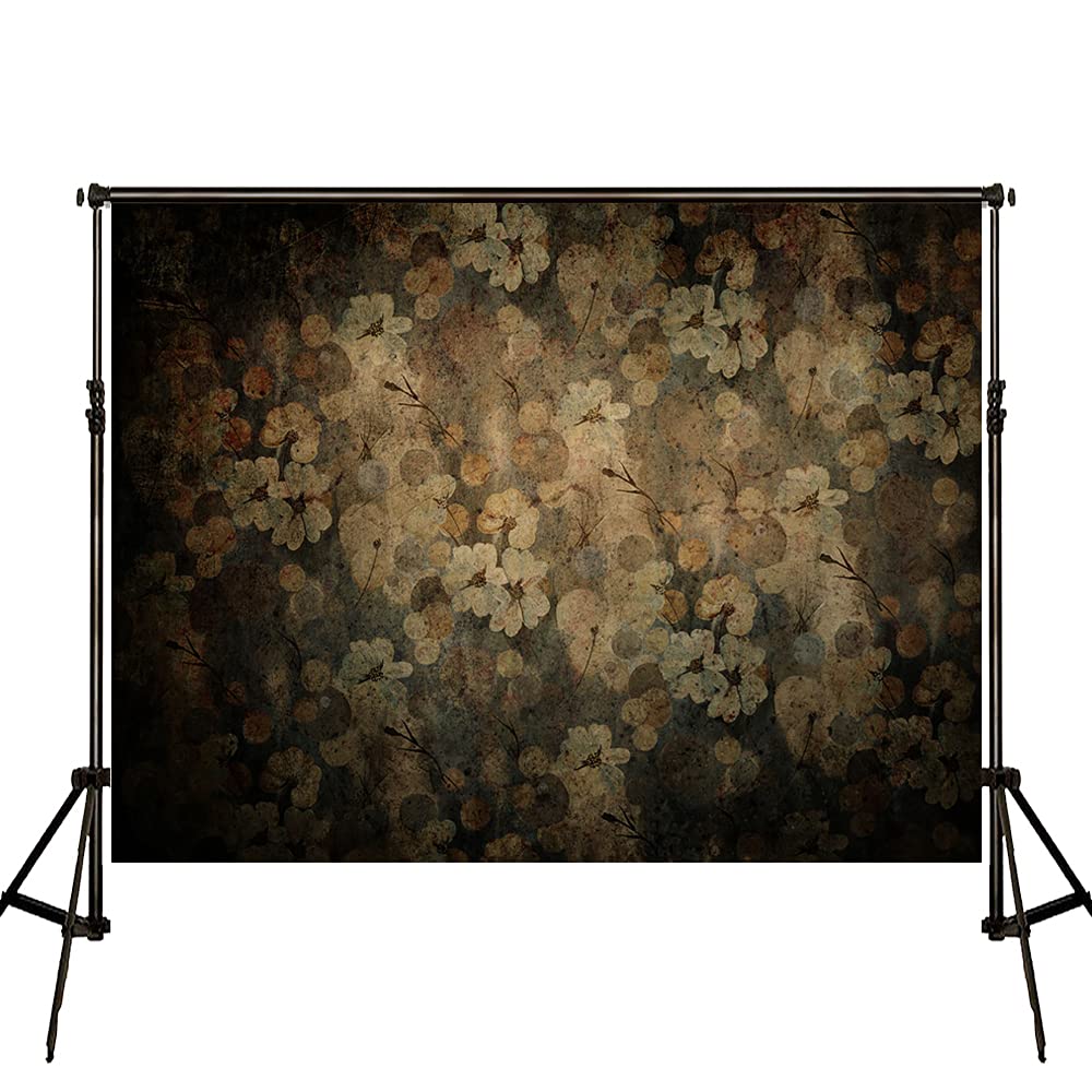 Kate Bruine Foto Achtergronden 2x3m Zwart-Bruin Gradiënt Fotostudio Achtergrond Vintage Portret Fotografie Booth Props gepersonaliseerde Bruiloft Decoratie Achtergrond