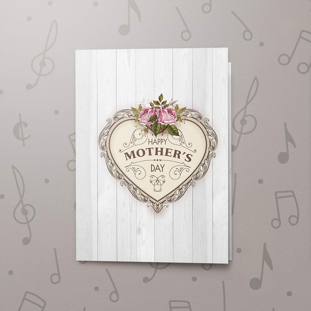 Mothers Day Card With Sound Module | Happy Mother's Day Card, Mum's Day Card, Cute Card For Mum 00159 (120 Second Recordable)