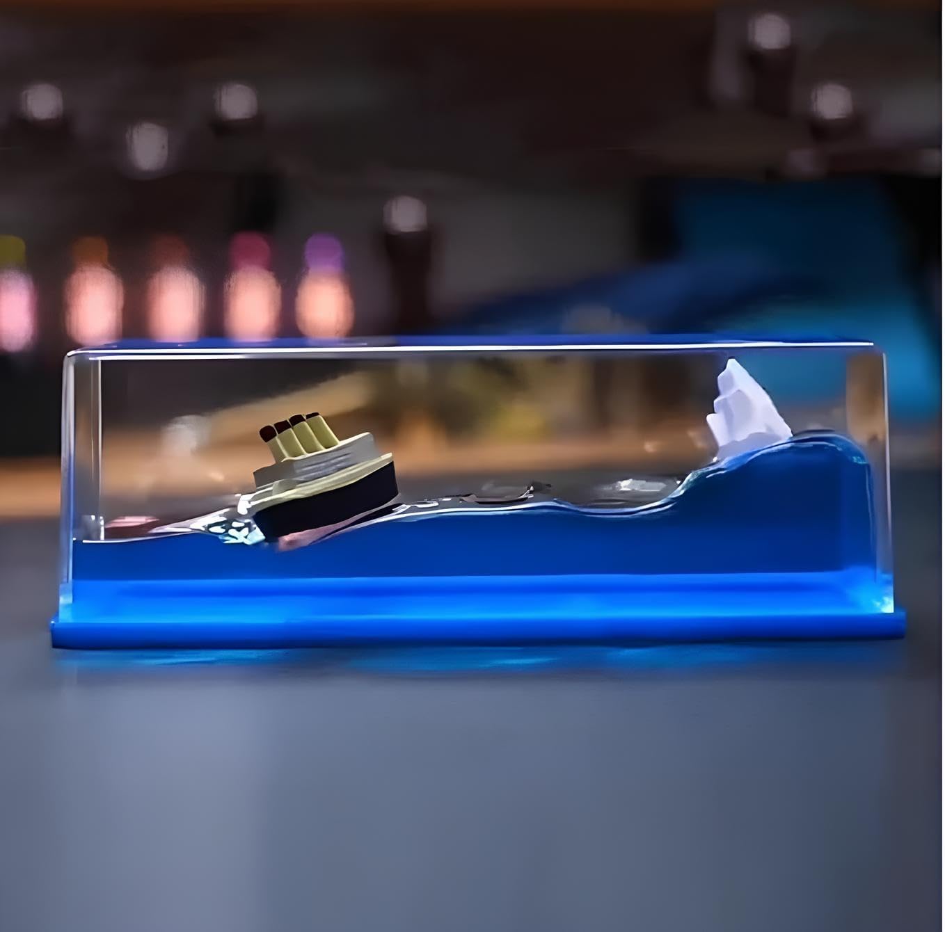 H&D PIPALIYA Miniature Ship Model Kit, DIY Build Your Own Ship with Plastic Tray, for Children and Adults 2