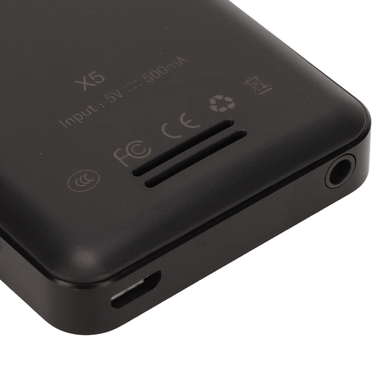 AMONIDA Lettore MP3 MP4 Bluetooth 5.0 con Touch Screen e Altoparlante per Amanti della Musica Lega di Zinco Portatile da 2,5 Pollici (32GB)