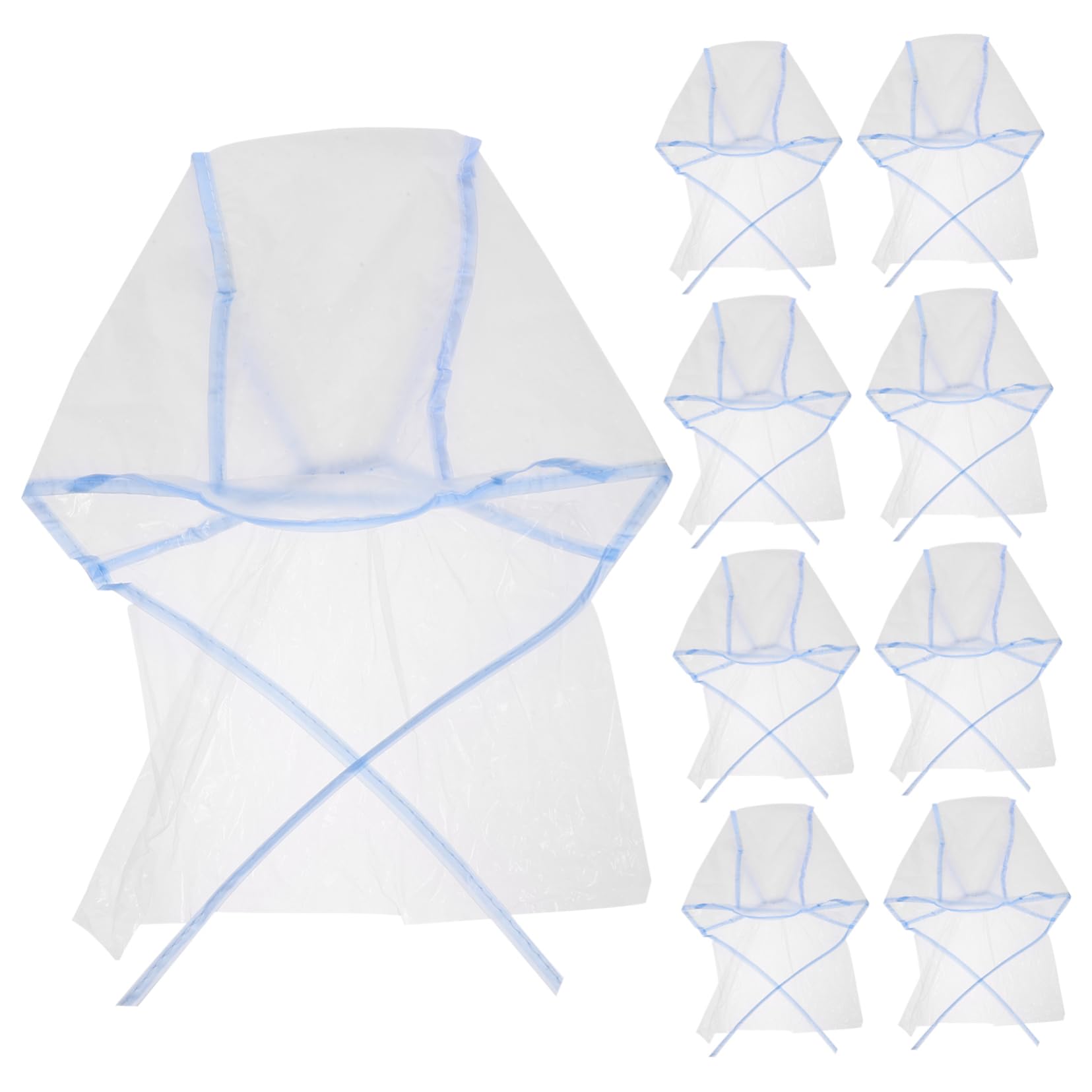 HAPINARY Hair Coloring Cap Set 12pcs Highlight Caps for Dyeing Hair Stylist Dye Salon Disposable Highlighting