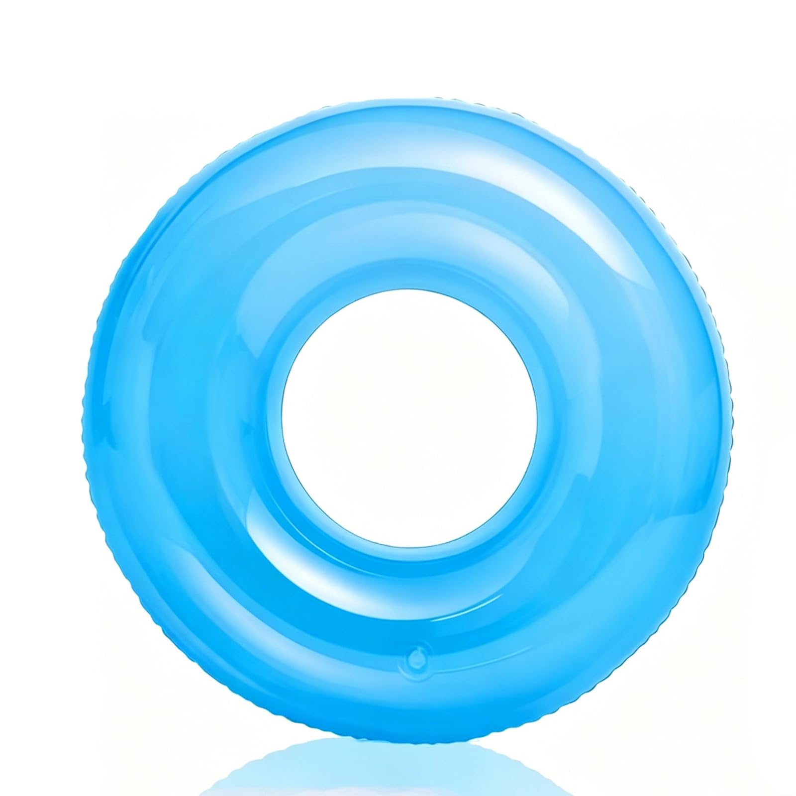 Giant Swimming Ring Inflatable Rubber Rings for Adults, 120cm Maxi Blue Inflatable Pool Ring Floaties Swim Rings Water Float Inflatables Pool Floats for Women Men Beach Summer Water Party