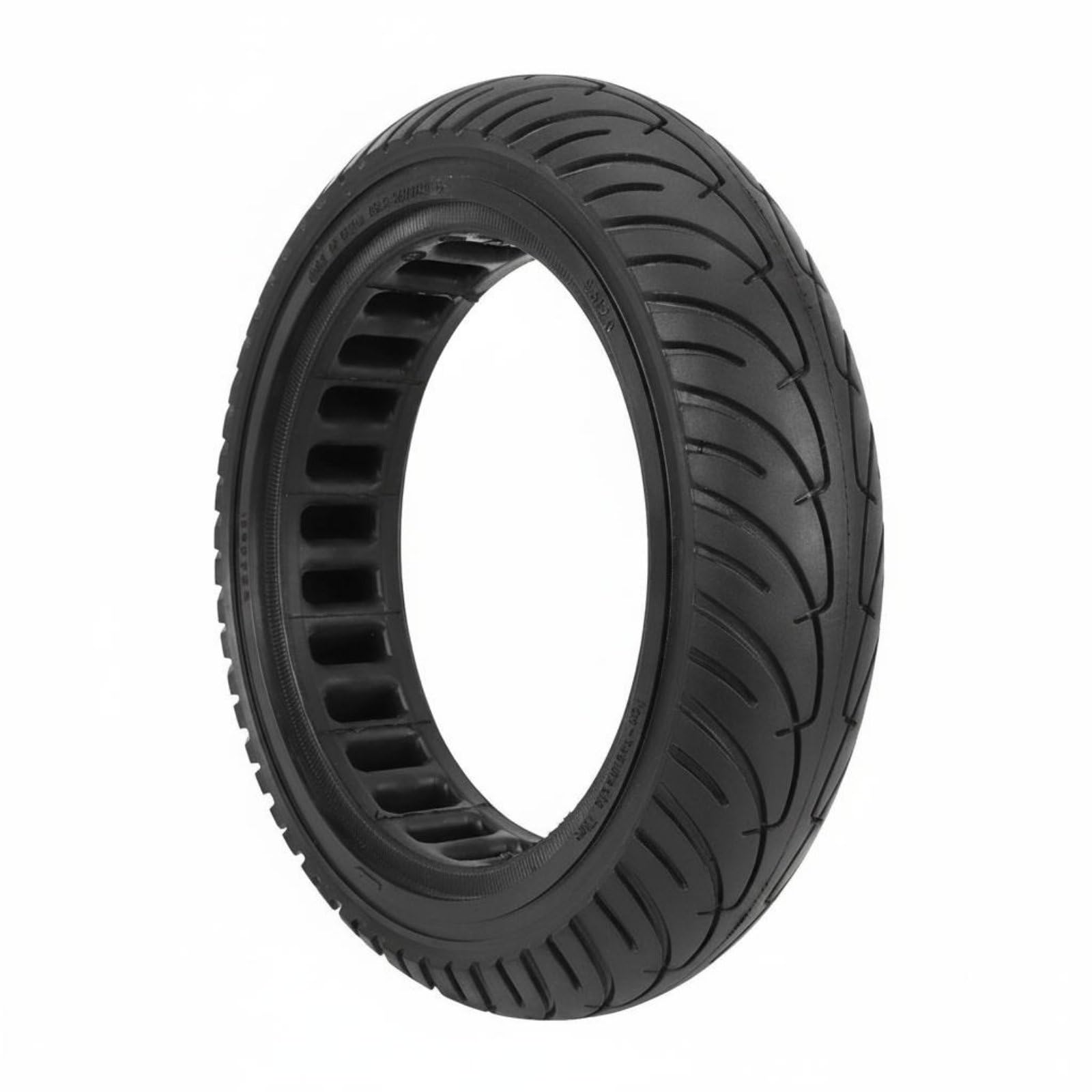 Shock Absorbing 8.5x2 Scooter Tire Inflation Maintenance-Free Honeycomb Tire, Black Circle-image-13