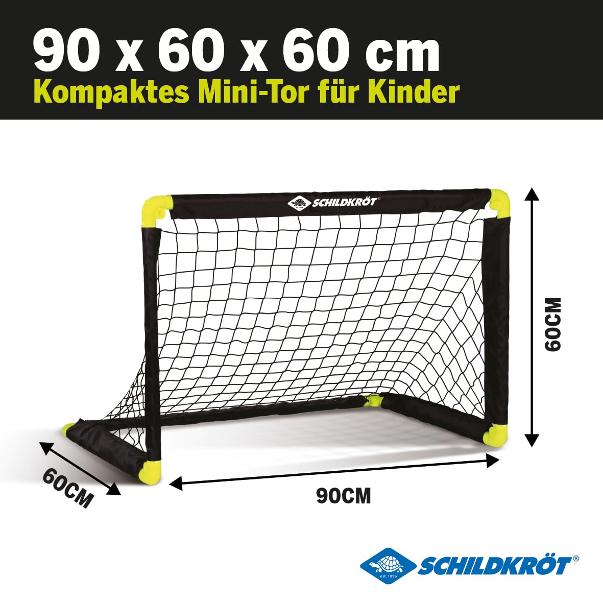 Schildkröt - Funsport Folding Soccer Goal (1Tor klappbar, Keine Farbe